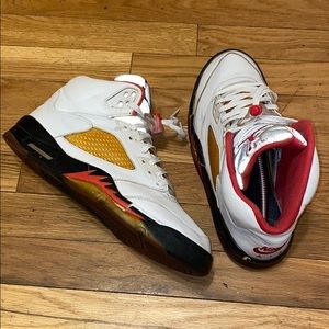 2000 Jordan 5 fire red